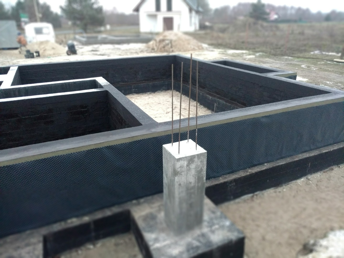 Wykopy pod fundamenty